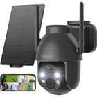 ieGeek 3MP Camera Surveillance Exterieure Solaire WiFi sans Fil - 360° PTZ , PIR Détection, Audio Bidirectionnel,Alarme