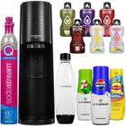 Saturateur d'eau - SodaStream - Terra - Pack complet avec bouteille recharges Pepsi 7UP Lipton Bolero