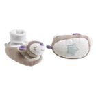 SAUTHON BABY DECO Chaussons 0/6 m+ Noisette