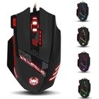 JASENX Souris Gaming - T90 - Filaire - 6 DPI Réglable - 8 Boutons - 6 LED Couleur Options