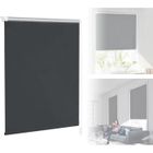 LARS360 Store enrouleur occultant thermique à traction latérale sans perçage (80 x 160 cm, anthracite)