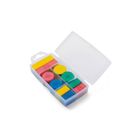 Boîte 100 Jetons Plastique Numérotés – Pour Nain Jaune, Belote, Jeux De Société, Compartimentée, Fabriqué En France, 7x15x3 Cm
