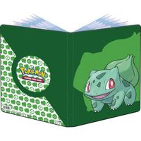 Ultra PRO Pokémon - Bulbizarre - Portfolio cahier range-cartes | Accessoire cartes à collectionner | Capacité 180 cartes | 10 pag