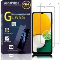 VCOMP® Pour Samsung Galaxy A13 5G 6.5": Lot - Pack de 2 Films de protection écran Verre Trempé