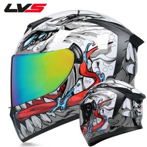 CASQUE MOTO SCOOTER Casque de vélo intégral modulaire à double visière