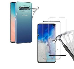 COQUE - BUMPER Coque pour Samsung Galaxy S10 plus Transparente Si