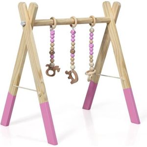 Portique Arche Bois Bebe Cdiscount