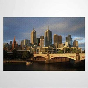PUZZLE Puzzle Melbourne Australie Cityscape - Diy - 500 p