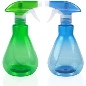 Bouteille vide pulvérisateur en plastique fuite Bouteilles Spray pulvérisateur pour preuve chimique Solution de nettoyage 500ml 2pcs blanc 