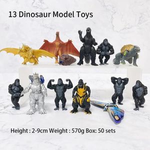 FIGURINE - PERSONNAGE Définir un - TFAMI-Figurine articulée de dinosaure pour enfants, Figurine d'anime de ajuster ille Monster VAN