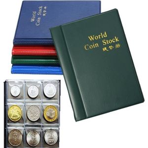 Album de rangement pour collection de pièces de monnaie 240 pièces 