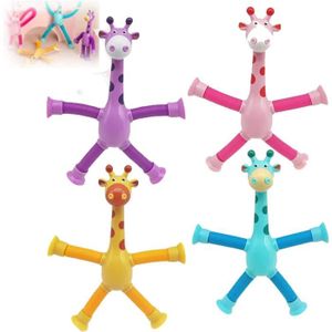 4 JOUETS VENTOUSE télescopique girafe Extensible Jeux Imagination Anti  stress EUR 19,96 - PicClick FR