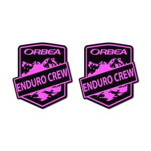 STICKERS STAR SAM Pegatinas Compatibles con logo bici Orbea Enduro World Series Violeta 1 CMT
