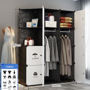 Housse Armoire Loft En Polyester Noir Achat Vente Armoire De Chambre Housse Armoire Loft Noir Cdiscount