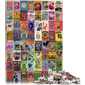 PUZZLE Puzzles 1000 Pièces Puzzles En Carton Collage Vint