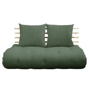 FUTON Canapé lit futon - INSIDE 75 - SHIN SANO - Vert ol