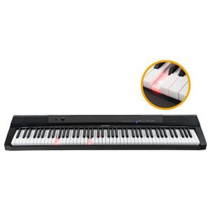 Piano numérique professionnel pour adulte, orgue électronique, clavier  midi, lestée, 88 touches, tingWK50EP