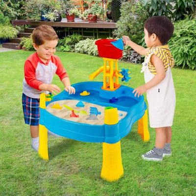 Table De Jeu Sable Et Eau Step2 Naturally Playful Avec Parasol & Kit D’Accessoires | Jeux De - 5