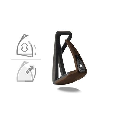 Étriers Soft'Up Lite Rouge - Freejump