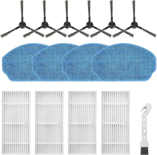 Lot De 10 Filtres De Rechange Pour MAMNV BR150/BR151, Pour Aspirateur ZCWA BR150/BR151 2 En 1