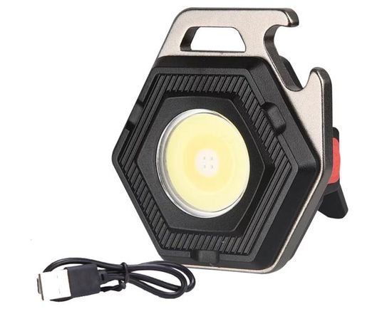 Lampe Torche LED Ultra Puissante,Lampe De Poche Rechargeable USB Type-C, XHP50 Ajustable Zoomable Étanche Torche D'éclairage Pour Camping Randonnée,et Urgences