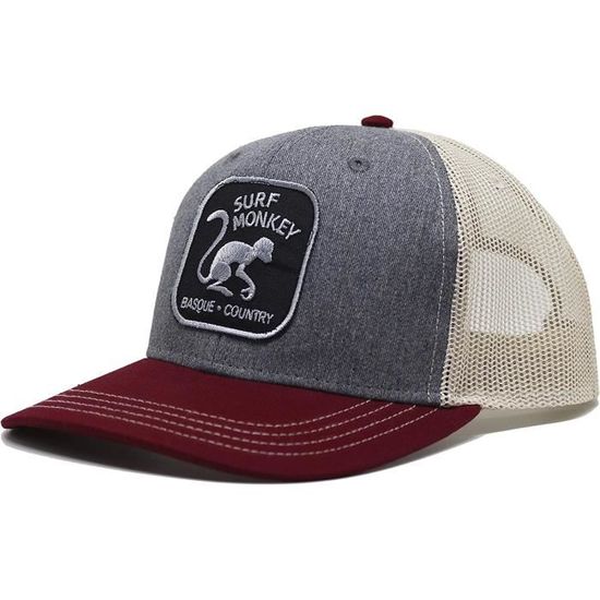 Verstelbare Snapback Cap - Geborduurde Surf Monkey Patch Verstelbare Snapback Cap - Geborduurde Surf Monkey Patch