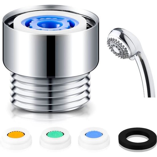 Kit de 3 Sets Limiteur Réducteur Débit Douche Pression d