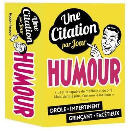 Livre Une Citation D Humour Par Jour Edition 19 Achat Vente Livre Parution Pas Cher Cdiscount
