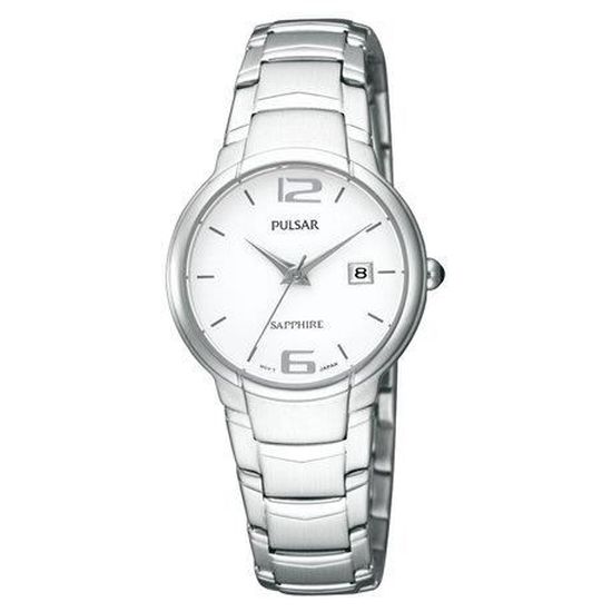Montre Pulsar Femme Argentée Ref VX50-X274 - Acier, Analogique, étanche, Bon état