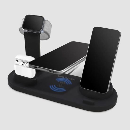 XIEANDKONG Étui De Chargement Sans Fil Compatible Air Pod 4 Génération (2024), étui De Chargement De Remplacement Avec Port USB-C, Bouton De Synchronisation De Couplage Bluetooth | Étuis Et Housses