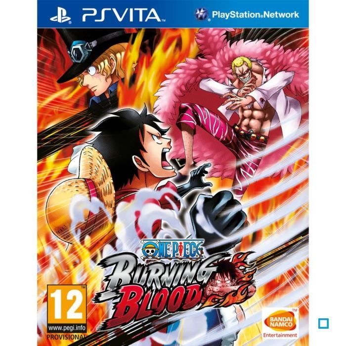 Bandai Namco Entertainment One Piece Burning Blood Jeu Ps Vita