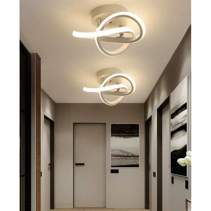 WST Plafonnier LED Moderne Lampe Couloir Entrée Allée Vestiaire Type D -  Cdiscount Maison