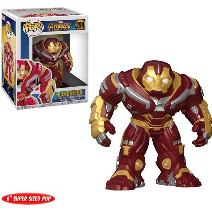 Figurine Funko Pop! Marvel - Avengers Infinity War: Hulkbuster - Cdiscount  Jeux vidéo