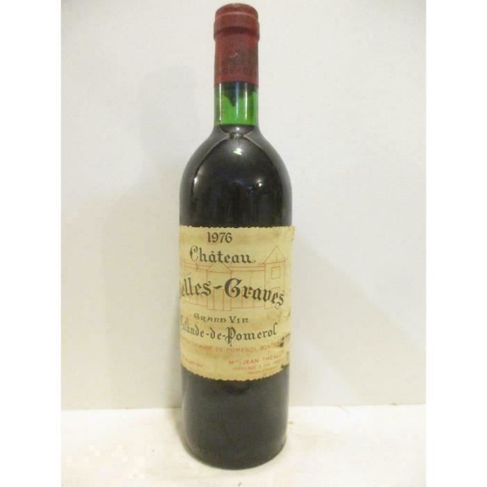 lalande de pomerol château belles-graves (b2) rouge 1976 - bordeaux
