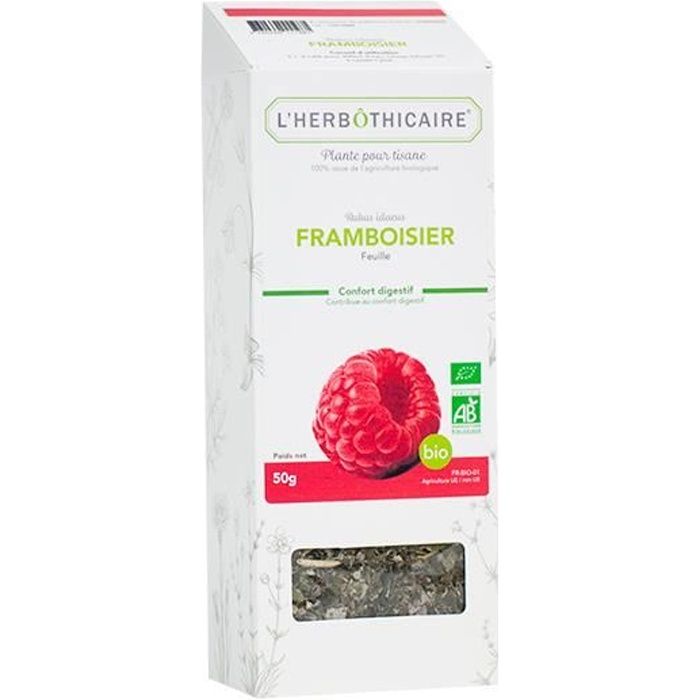 L'Herbôthicaire Tisane Framboisier Bio 35g