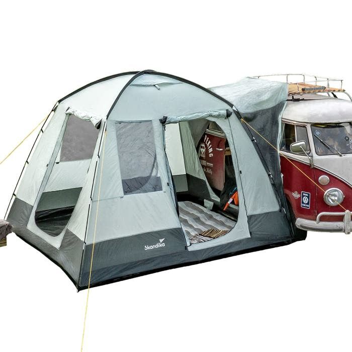 Skandika Pitea Van - Auvent Avancée Autoportant pour bus-minibus - 300x300cm - Gris