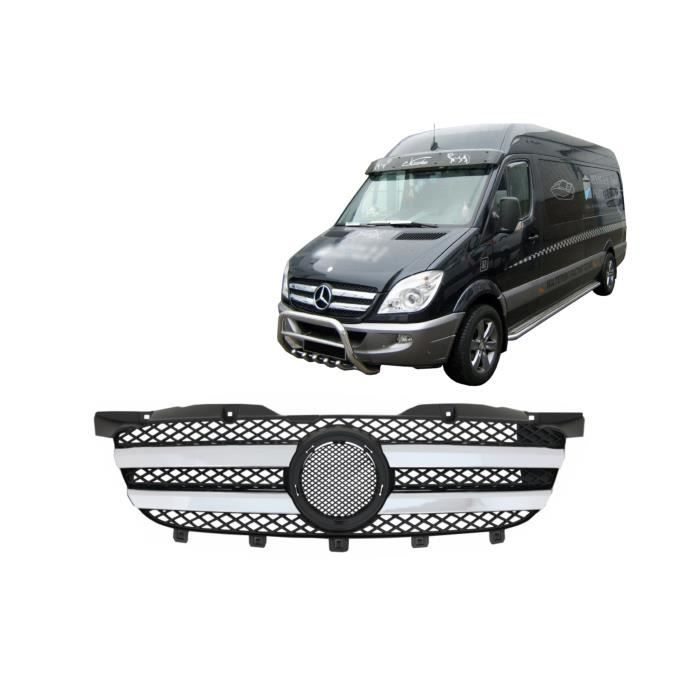 Calandre avant pour Mercedes Sprinter 906 NCV3 Non LCI 06-13 Chrome Edition
