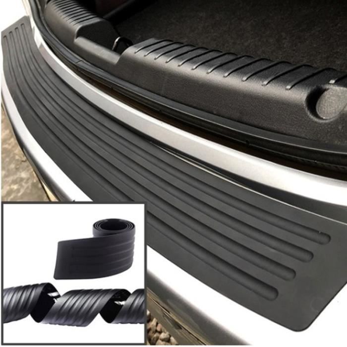 Film Carbone Adhésif 10cm X 3m - Protection Seuils De Portière Voiture, Motif 5D, Facile à Poser
