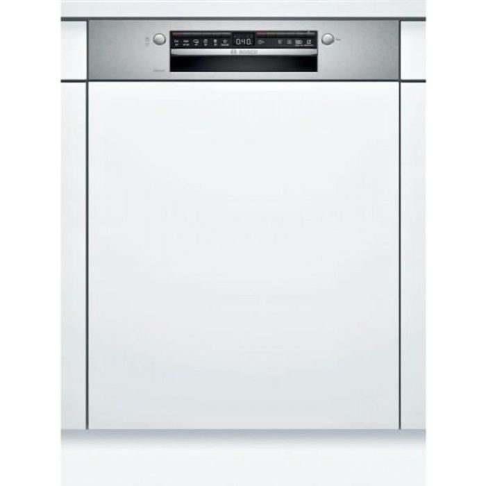 Lave-vaisselle encastrable BOSCH SGI4HVS31E SER4 - 13 couverts - Induction - L60cm - 46 dB - Bandeau Inox 86,000000