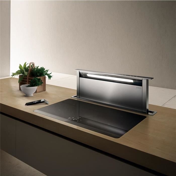 Hotte cuisine Elica escamotable ADAGIO 90 cm Cuisissimo