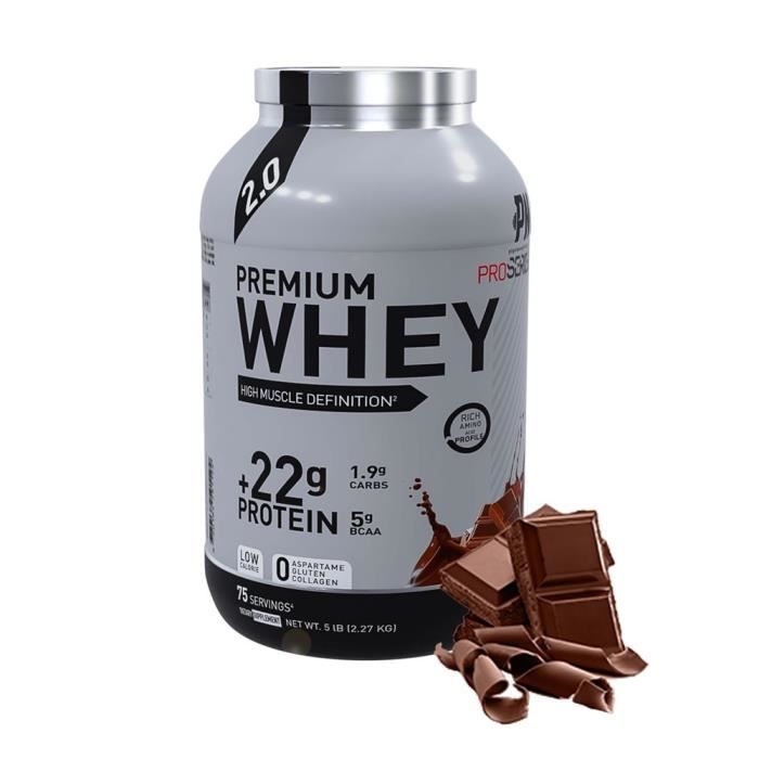 Eric Favre - Premium Whey Pro Series by Eric Favre - Bonnes Affaires - Chocolat - 2,27kg