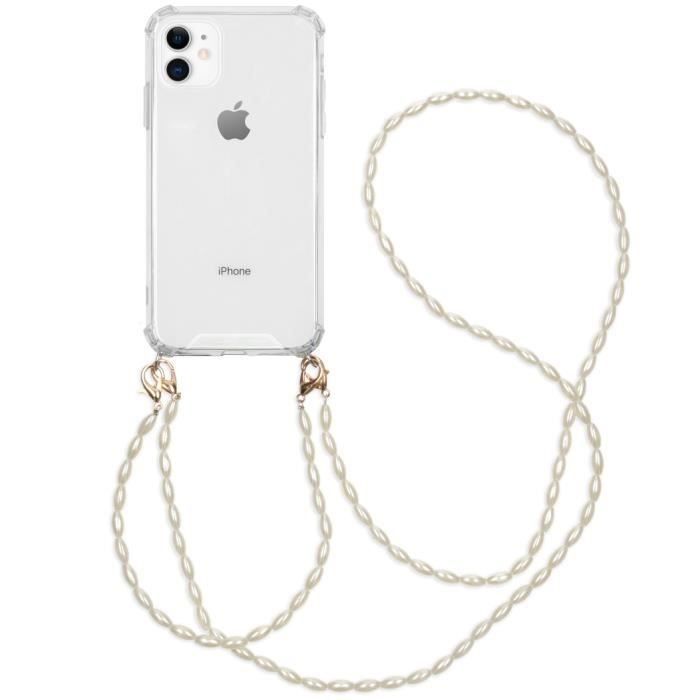Coque pour Apple iPhone 11 Housse avec cordon Transparent iMoshion