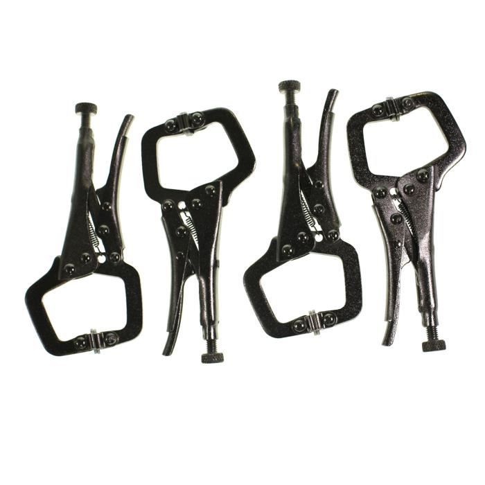 Ensemble De 4 Mini Pinces De Verrouillage En C