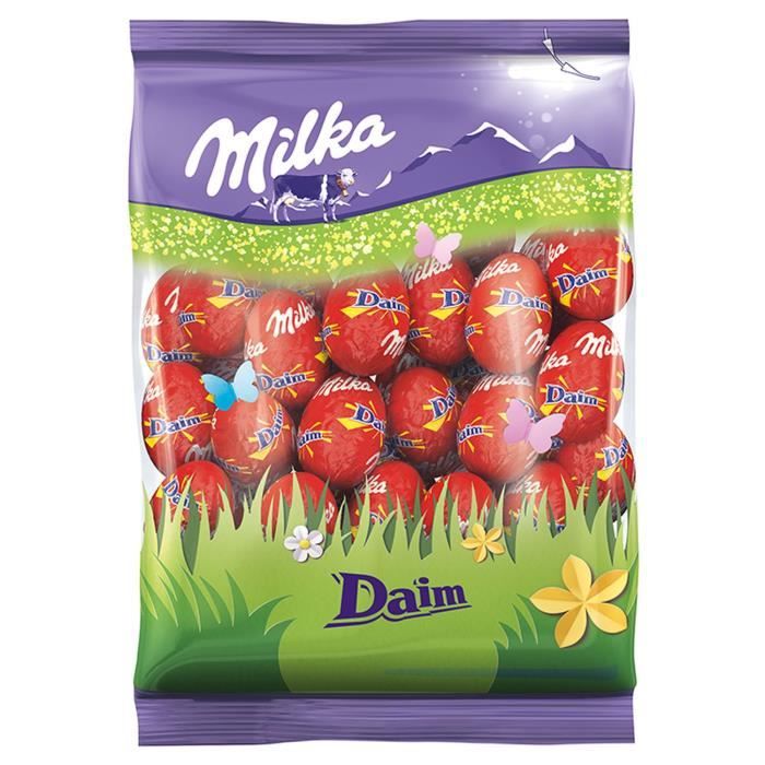 MILKA Chocolat Petits Oeufs Daim - 350 g