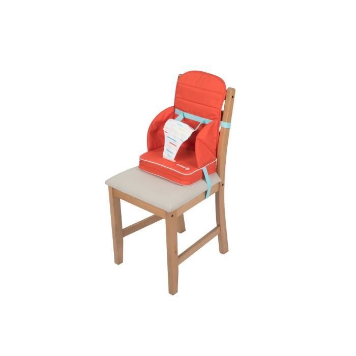 Safety 1st Rehausseur de Chaise Easy Care Booster Red Lines