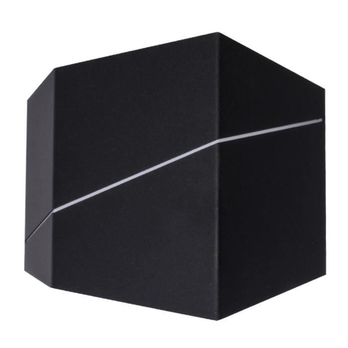 Applique murale à LED, Up & Down, noir, L 18 cm, ZORRO