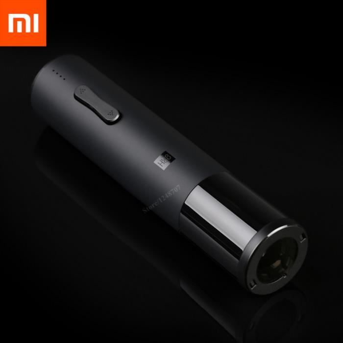 Xiaomi Mijia Huohou Tire-bouchon Electrique Ouvre Bouteille Décapsuleur de Vin Rouge Automatique