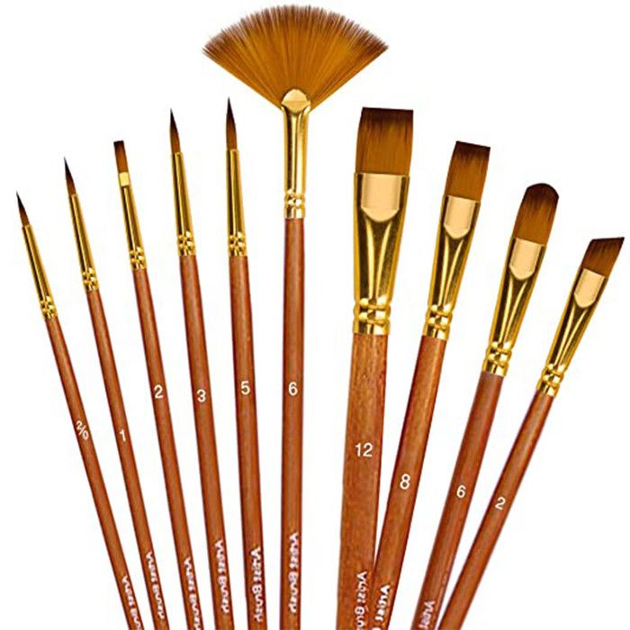 Ensemble de pinceaux à cheveux en nylon,plusieurs styles,court,le plus Ensemble de pinceaux à cheveux en nylon,plusieurs styles,court,le plus