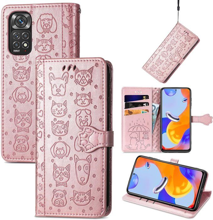 Coque Xiaomi Redmi Note 14 Pro 5G Blackpink logo rose et noir Maniacase
