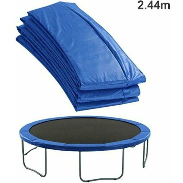 Coussin de protection pour trampoline - 244-252 cm - bleu Coussin de protection pour trampoline - 244-252 cm - bleu